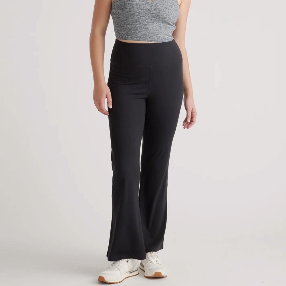Quince Ultra Form High Rise Flare Pants